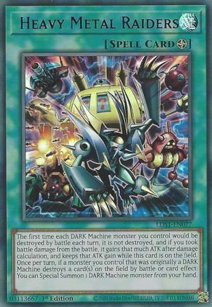Image of Heavy Metal Raiders (Purple) (LDS1-EN077) - Legendary Duelists: Season 1 1st Edition