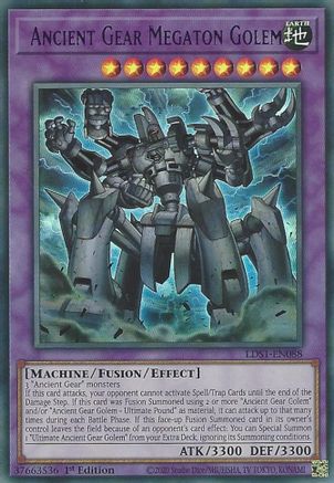 Image of Ancient Gear Megaton Golem (Purple) (LDS1-EN088) - Legendary Duelists: Season 1 1st Edition