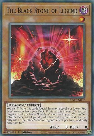 Image of The Black Stone of Legend (LDS1-EN007) - Legendary Duelists: Season 1 1st Edition