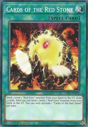 Image of Cards of the Red Stone (LDS1-EN018) - Legendary Duelists: Season 1 1st Edition