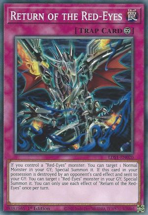 Image of Return of the Red-Eyes (LDS1-EN020) - Legendary Duelists: Season 1 1st Edition