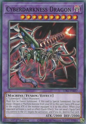 Image of Cyberdarkness Dragon (LDS1-EN037) - Legendary Duelists: Season 1 1st Edition