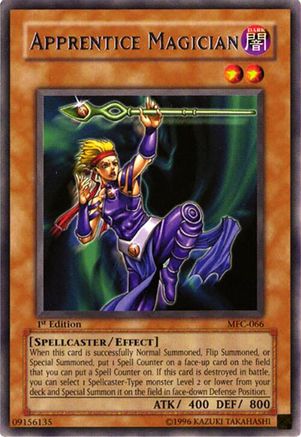 Image of Apprentice Magician (MFC-066) - Magician's Force 1st Edition
