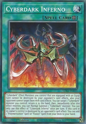 Image of Cyberdark Inferno (LDS1-EN039) - Legendary Duelists: Season 1 1st Edition