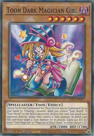 Image of Toon Dark Magician Girl (LDS1-EN057) - Legendary Duelists: Season 1 1st Edition