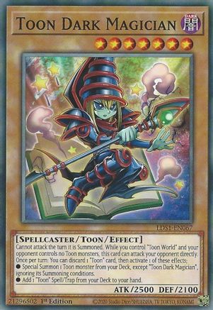 Image of Toon Dark Magician (LDS1-EN067) - Legendary Duelists: Season 1 1st Edition