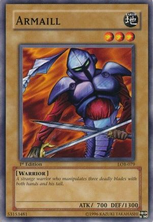 Image of Armaill (LOB-079) - The Legend of Blue Eyes White Dragon 1st Edition