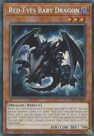 Image of Red-Eyes Baby Dragon (LDS1-EN010) - Legendary Duelists: Season 1 Limited