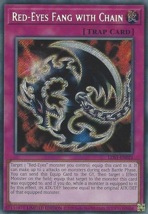 Image of Red-Eyes Fang with Chain (LDS1-EN021) - Legendary Duelists: Season 1 Limited