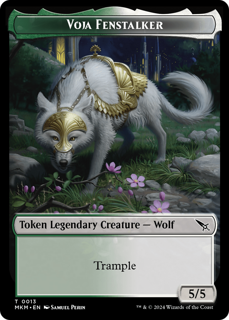 Image of Voja Fenstalker (TMKM-013) - Murders at Karlov Manor Tokens