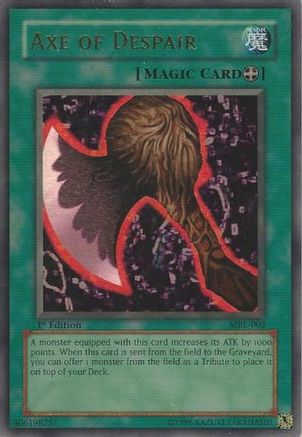 Image of Axe of Despair (MRL-002) - Magic Ruler 1st Edition