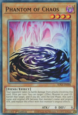 Image of Phantom of Chaos (SDSA-EN006) - Structure Deck: Sacred Beasts 1st Edition