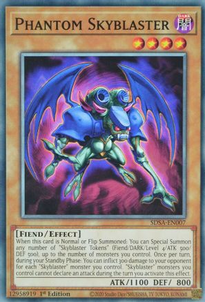 Image of Phantom Skyblaster (SDSA-EN007) - Structure Deck: Sacred Beasts 1st Edition