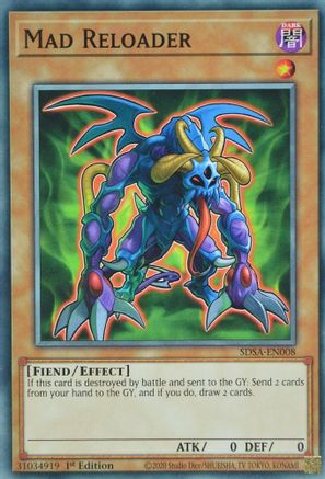 Image of Mad Reloader (SDSA-EN008) - Structure Deck: Sacred Beasts 1st Edition