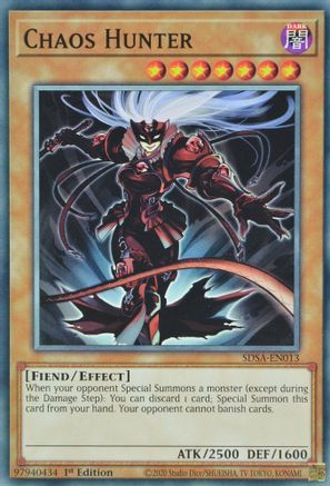 Image of Chaos Hunter (SDSA-EN013) - Structure Deck: Sacred Beasts 1st Edition