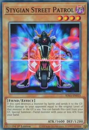 Image of Stygian Street Patrol (SDSA-EN015) - Structure Deck: Sacred Beasts 1st Edition