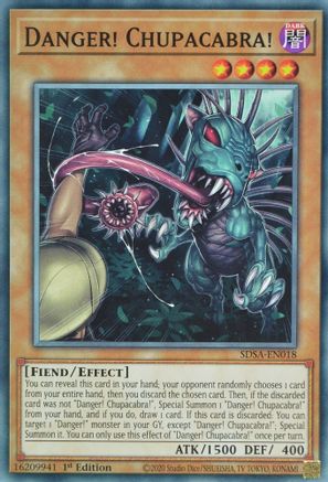 Image of Danger! Chupacabra! (SDSA-EN018) - Structure Deck: Sacred Beasts 1st Edition
