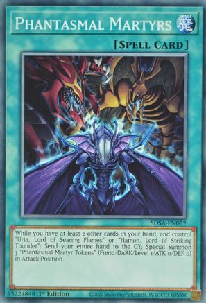 Image of Phantasmal Martyrs (SDSA-EN022) - Structure Deck: Sacred Beasts 1st Edition