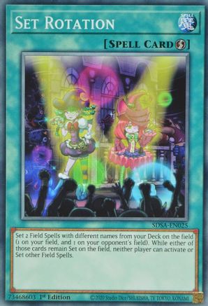 Image of Set Rotation (SDSA-EN025) - Structure Deck: Sacred Beasts 1st Edition