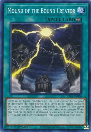 Image of Mound of the Bound Creator (SDSA-EN026) - Structure Deck: Sacred Beasts 1st Edition