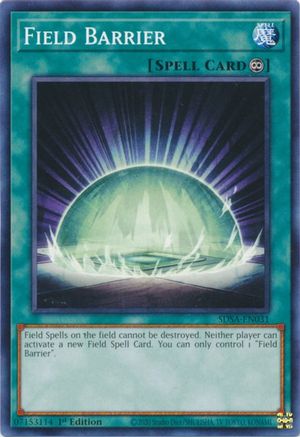 Image of Field Barrier (SDSA-EN031) - Structure Deck: Sacred Beasts 1st Edition