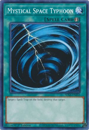 Image of Mystical Space Typhoon (SDSA-EN033) - Structure Deck: Sacred Beasts 1st Edition