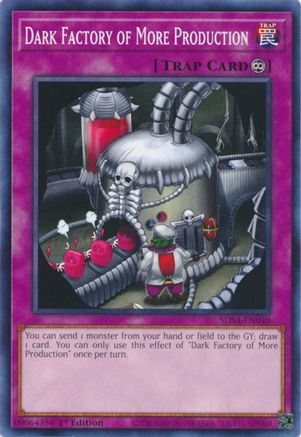 Image of Dark Factory of More Production (SDSA-EN040) - Structure Deck: Sacred Beasts 1st Edition