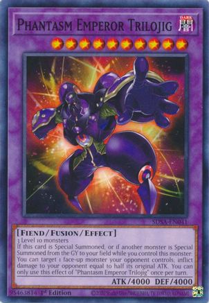 Image of Phantasm Emperor Trilojig (SDSA-EN041) - Structure Deck: Sacred Beasts 1st Edition
