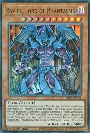 Image of Raviel, Lord of Phantasms (SDSA-EN044) - Structure Deck: Sacred Beasts 1st Edition