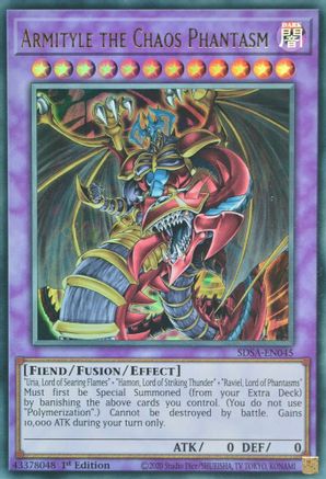 Image of Armityle the Chaos Phantasm (SDSA-EN045) - Structure Deck: Sacred Beasts 1st Edition