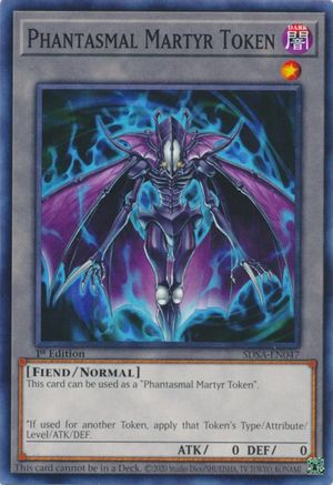 Image of Token: Phantasmal Martyr (SDSA-EN047) - Structure Deck: Sacred Beasts 1st Edition