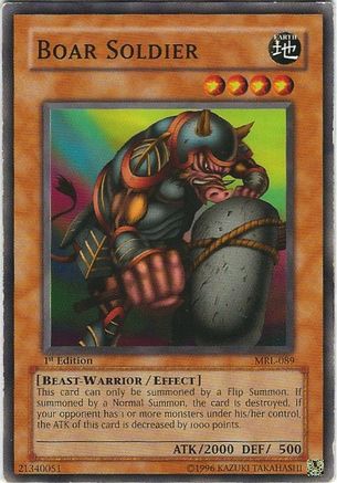 Image of Boar Soldier (MRL-089) - Magic Ruler Unlimited