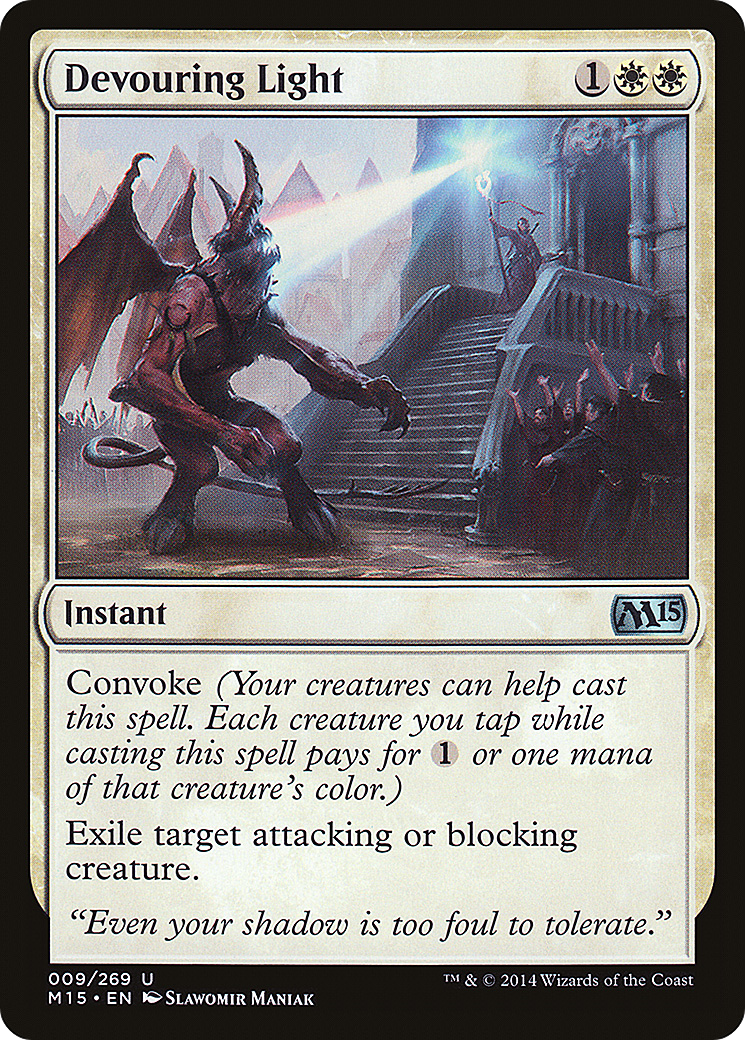 Image of Devouring Light (M15-009) - Magic 2015 Foil