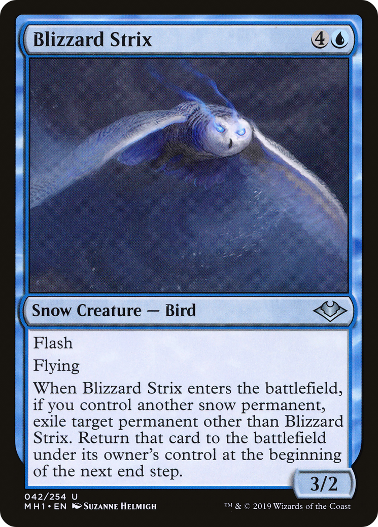 Image of Blizzard Strix (MH1-042) - Modern Horizons