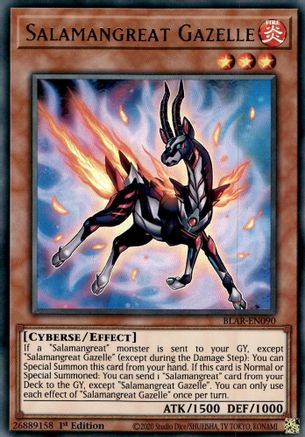 Image of Salamangreat Gazelle (BLAR-EN090) - Battles of Legend: Armageddon 1st Edition