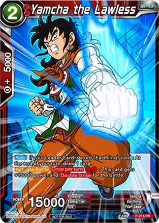 Image of Yamcha the Lawless (P-215) - Promotion Cards