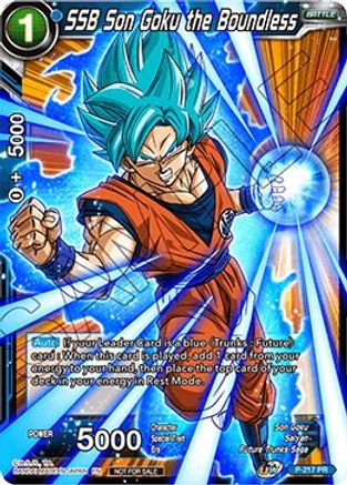 Image of SSB Son Goku the Boundless (P-217) - Promotion Cards