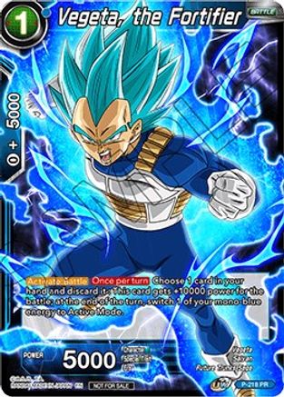Image of Vegeta, the Fortifier (P-218) - Promotion Cards