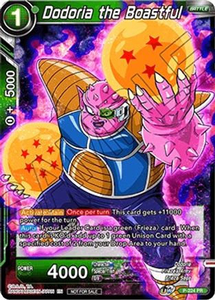 Image of Dodoria the Boastful (P-224) - Promotion Cards