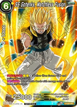 Image of SS Gotenks, Matchless Fusion (P-227) - Promotion Cards