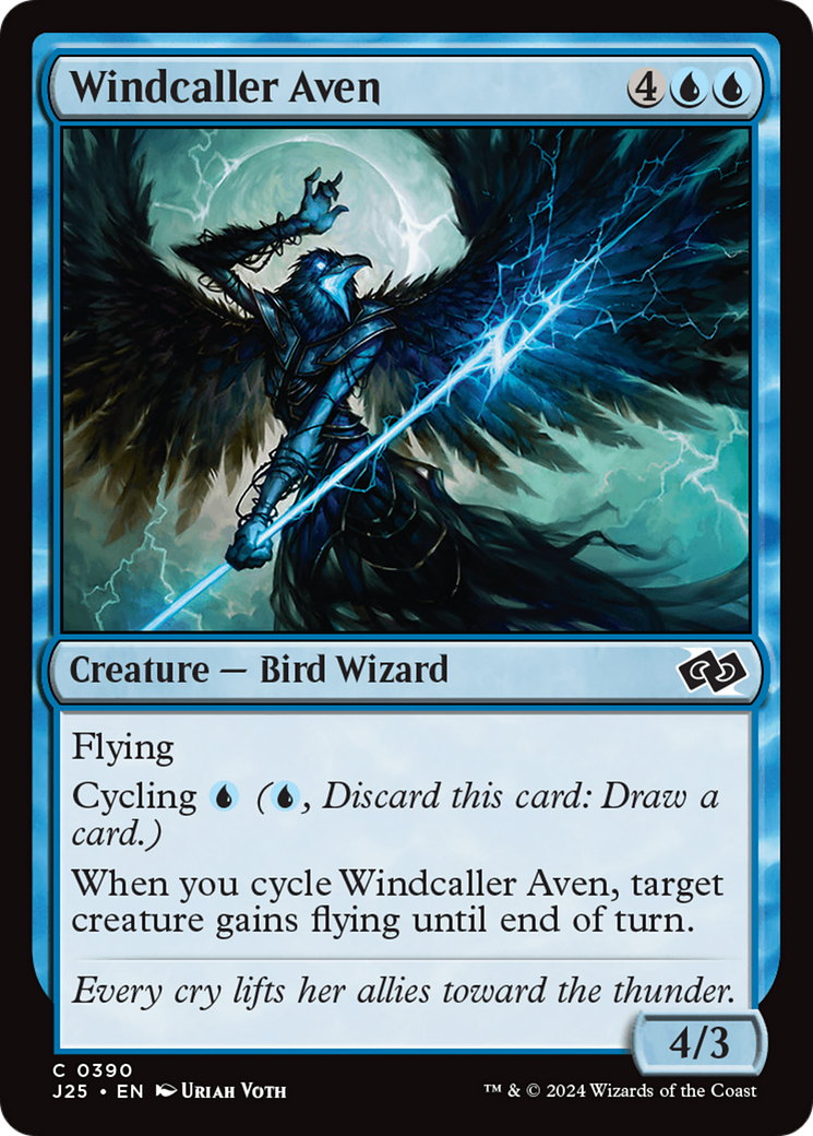 Image of Windcaller Aven (J25-390) - Foundations Jumpstart