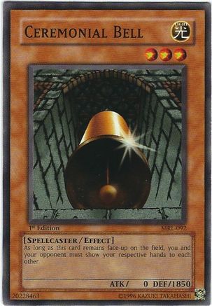 Image of Ceremonial Bell (MRL-092) - Magic Ruler 1st Edition