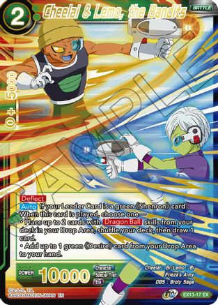 Image of Cheelai & Lemo, the Bandits (EX13-17) - Special Anniversary Set 2020 Foil