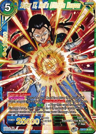 Image of Super 17, Hell's Ultimate Weapon (EX13-36) - Special Anniversary Set 2020