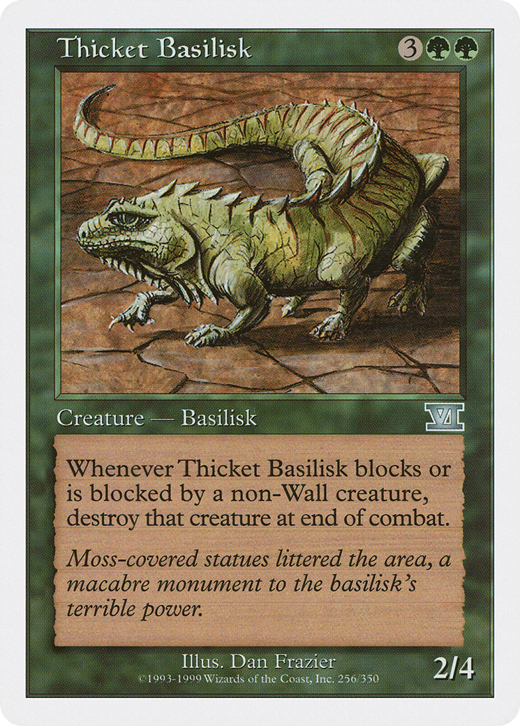 Image of Thicket Basilisk (6ED-256) - Classic Sixth Edition