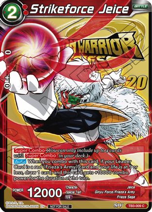 Image of Strikeforce Jeice (TB3-009) - Tournament Promotion Cards