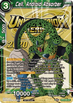 Image of Cell, Android Absorber (BT9-039) - Tournament Promotion Cards