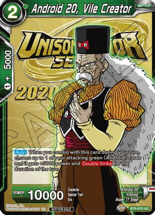 Image of Android 20, Vile Creator (BT5-070) - Tournament Promotion Cards