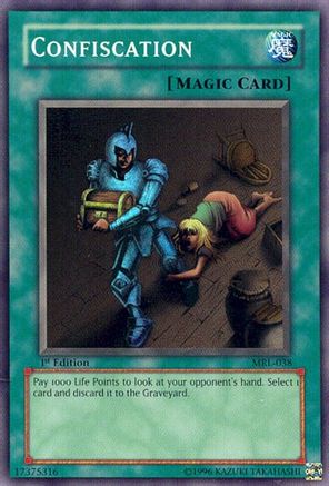 Image of Confiscation (MRL-038) - Magic Ruler Unlimited