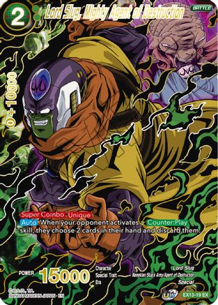 Image of Lord Slug, Mighty Agent of Destruction (EX13-19) - Special Anniversary Set 2020 Foil